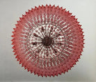 Murano Glass Chandelier – Pink - NickelBlushlighting