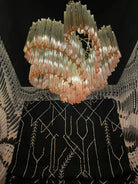 Murano Glass Chandelier- Pink - Blushlighting