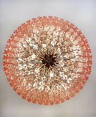 Murano Glass Chandelier – Pink - Blushlighting