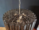 Murano Glass Chandelier – Smoked - NickelBlushlighting