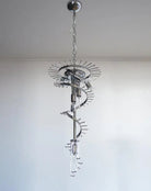 Murano Glass Chandelier – Spiral – Amber - Blushlighting