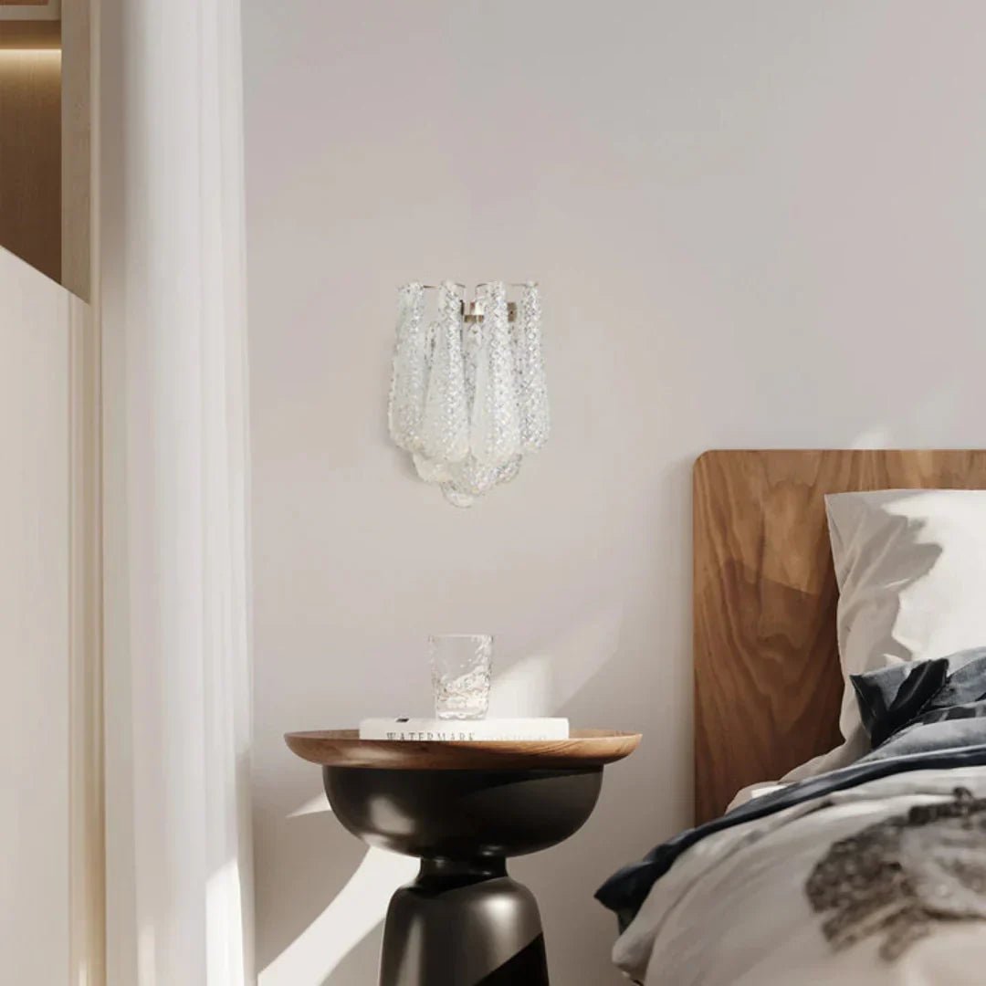 Murano Petals White Wall Light 13.4" - Dia 13.4″(34cm) x H 17.7″(45cm)WhiteBlushlighting