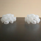 Murano Petals White Wall Light 13.4"-Wall Light-Blushlighting