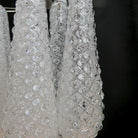 Murano Petals White Wall Light 13.4"-Wall Light-Blushlighting