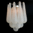Murano Petals White Wall Light 13.4"-Wall Light-Blushlighting