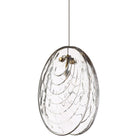 Mussels Pendant - Brushed GoldClearBlushlighting