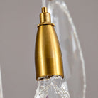 Naleya 31-Light Height Adjustable Rectangle Raindrop Chandelier for Dining Room-