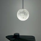 Nami Alabaster Sphere Staircase Chandelier,Multi Pendant Light - 7.87" DBlushlighting