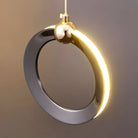 NEBULA Chandelier - 1 ring - 6.6" x 60" / 17cm x 150cm - 8WCool Light (6000K)Blushlighting