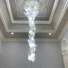 Nenufar Water Modern Chandelier - Size: Dia 23.6″(60cm) x H 23.6″(60cm)Blushlighting