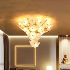 Nenufar Water Modern Chandelier - Size: Dia 23.6″(60cm) x H 23.6″(60cm)Blushlighting
