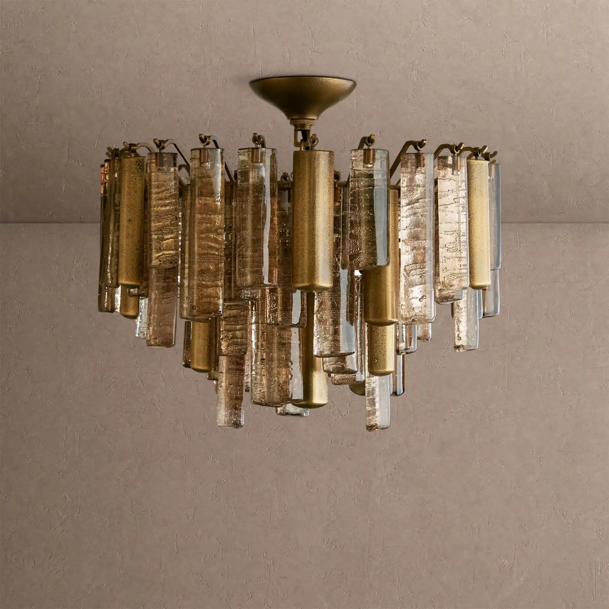 Neve Flush Mount - BrassBlushlighting