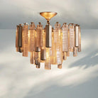 Neve Flush Mount - ChampagneBlushlighting