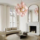 Neve Glass Bubble Chandelier - Warm Light 3000kBlushlighting