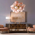 Neve Glass Bubble Chandelier - Warm Light 3000kBlushlighting