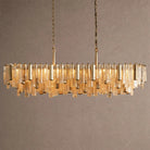 Neve Linear Chandelier - BrassBlushlighting