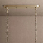 Neve Linear Chandelier - BrassBlushlighting