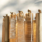 Neve Linear Chandelier - ChampagneBlushlighting