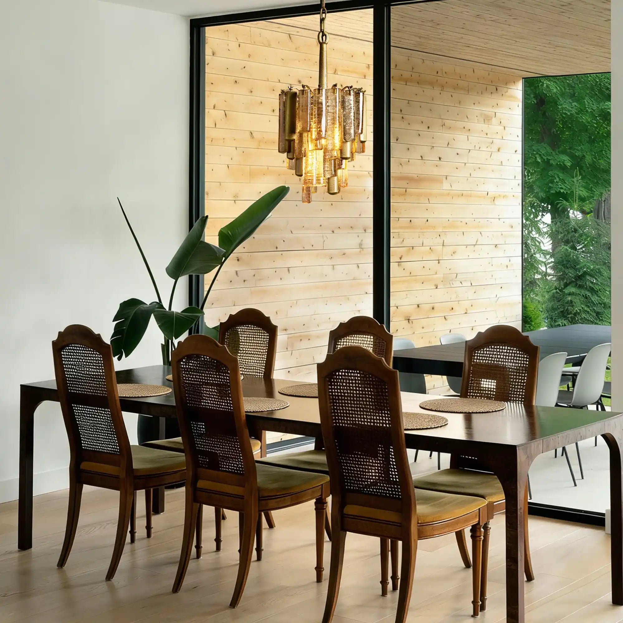 Neve Pendant - BrassBlushlighting