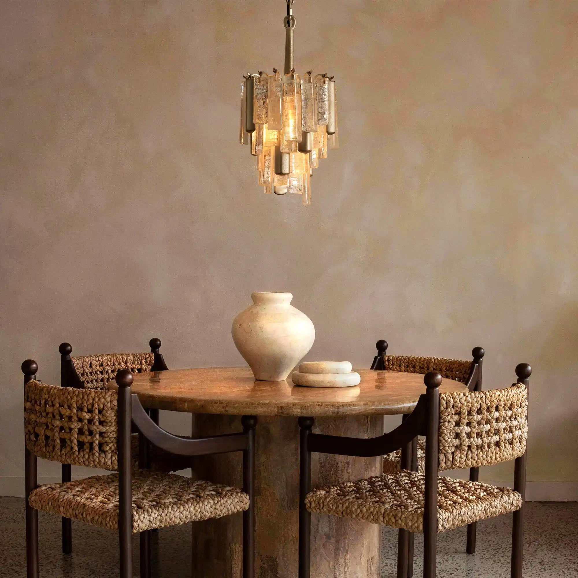 Neve Pendant - BrassBlushlighting