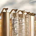 Neve Round Chandelier - BrassBlushlighting