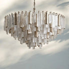 Neve Round Chandelier - BrassBlushlighting