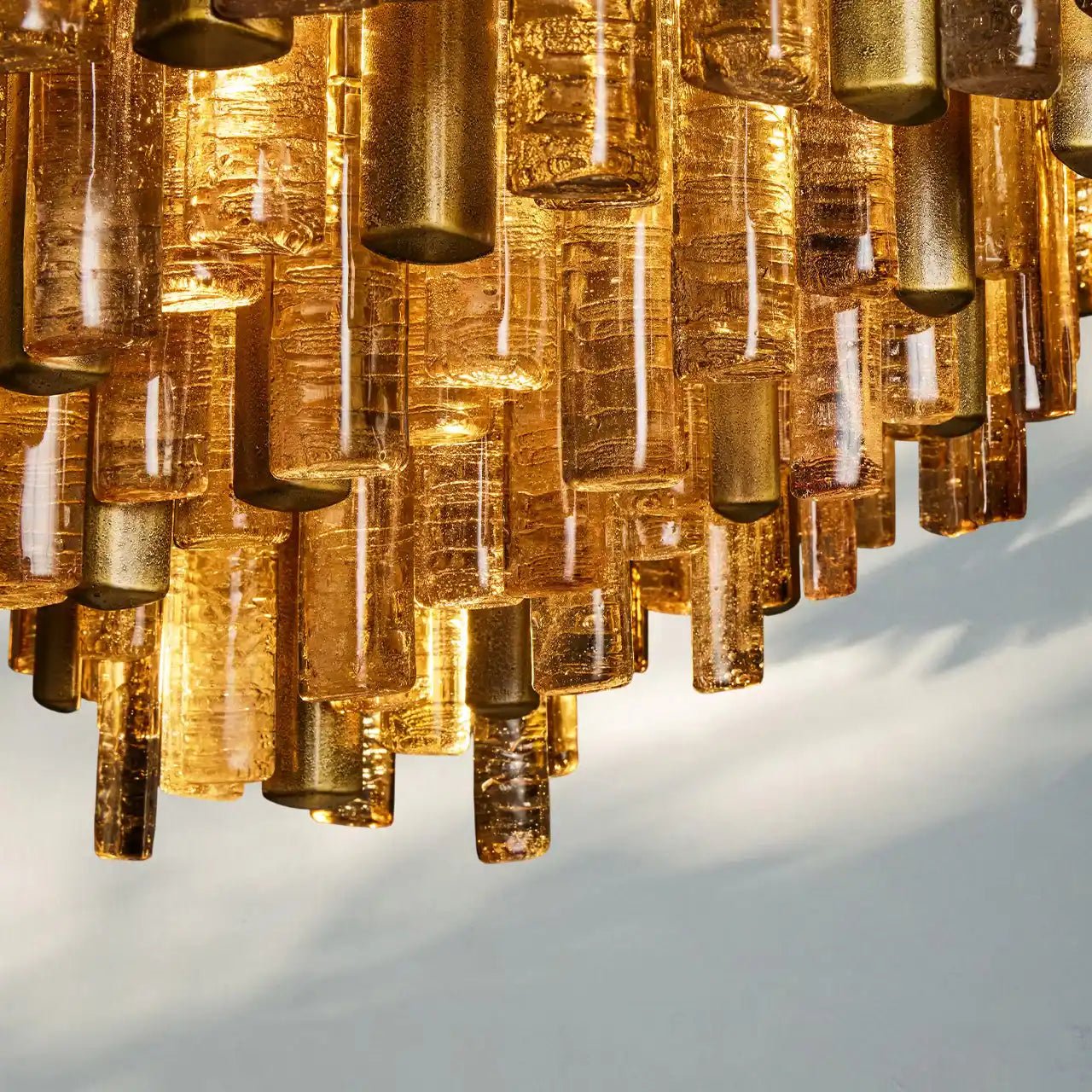 Neve Round Chandelier - BrassBlushlighting