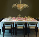 New Luxury Branch Crystal Pendant Chandelier Designer Creative Art Dining Room/Living Room Light Fixture-Chandeliers-Blushlighting