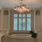 New Luxury Branch Crystal Pendant Chandelier Designer Creative Art Dining Room/Living Room Light Fixture - L74.8"*W29.52"*H23.0"GoldWarm LightBlushlighting