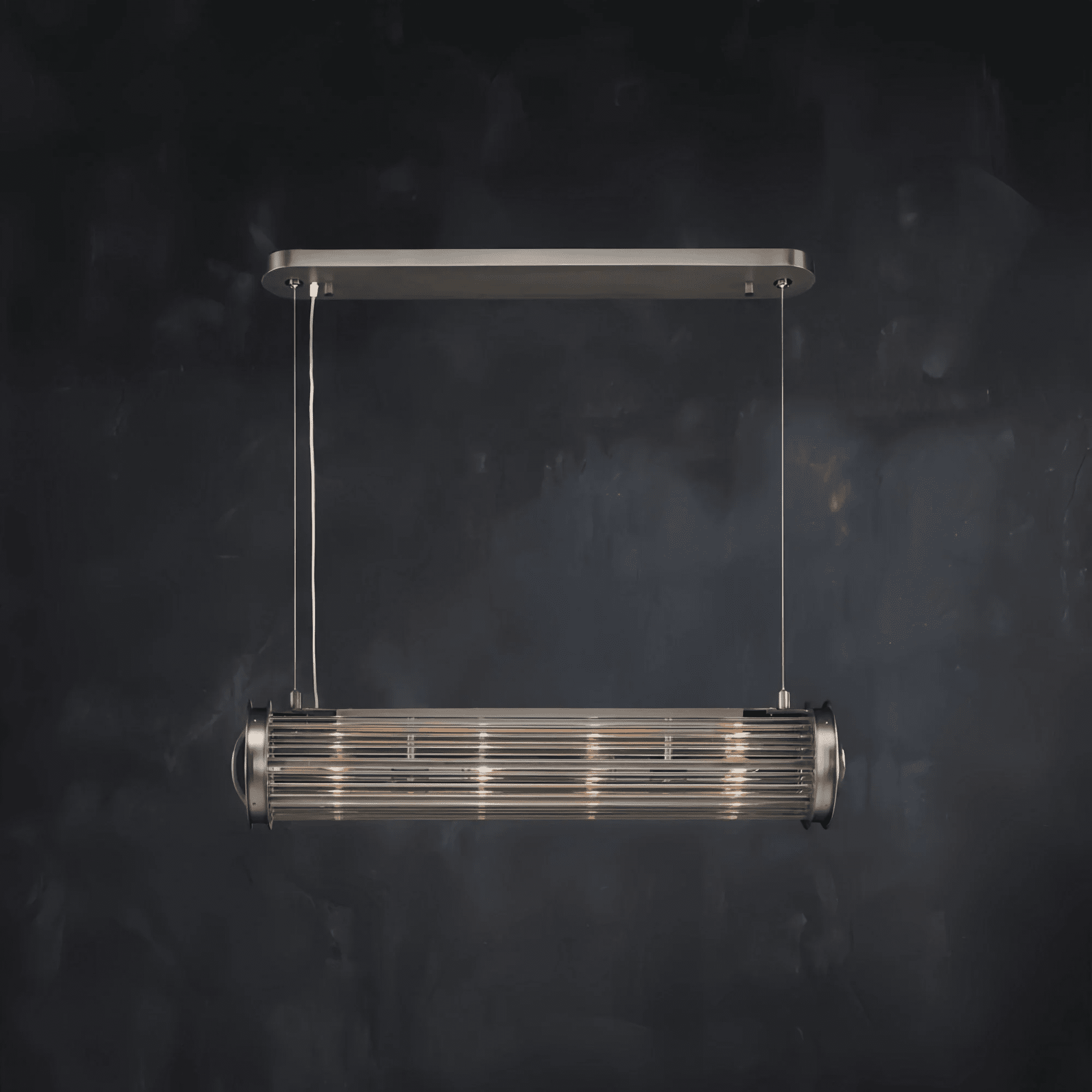 Newton Rectangular Pendant - 39"BronzeBlushlighting