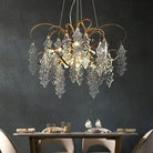 Niagara Round Chandelier-chandeliers for dining room,chandeliers for stairways,chandeliers for foyer,chandeliers for bedrooms,chandeliers for kitchen,chandeliers for living room-Blushlighting