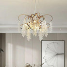 Niagara Round Chandelier-chandeliers for dining room,chandeliers for stairways,chandeliers for foyer,chandeliers for bedrooms,chandeliers for kitchen,chandeliers for living room-Blushlighting