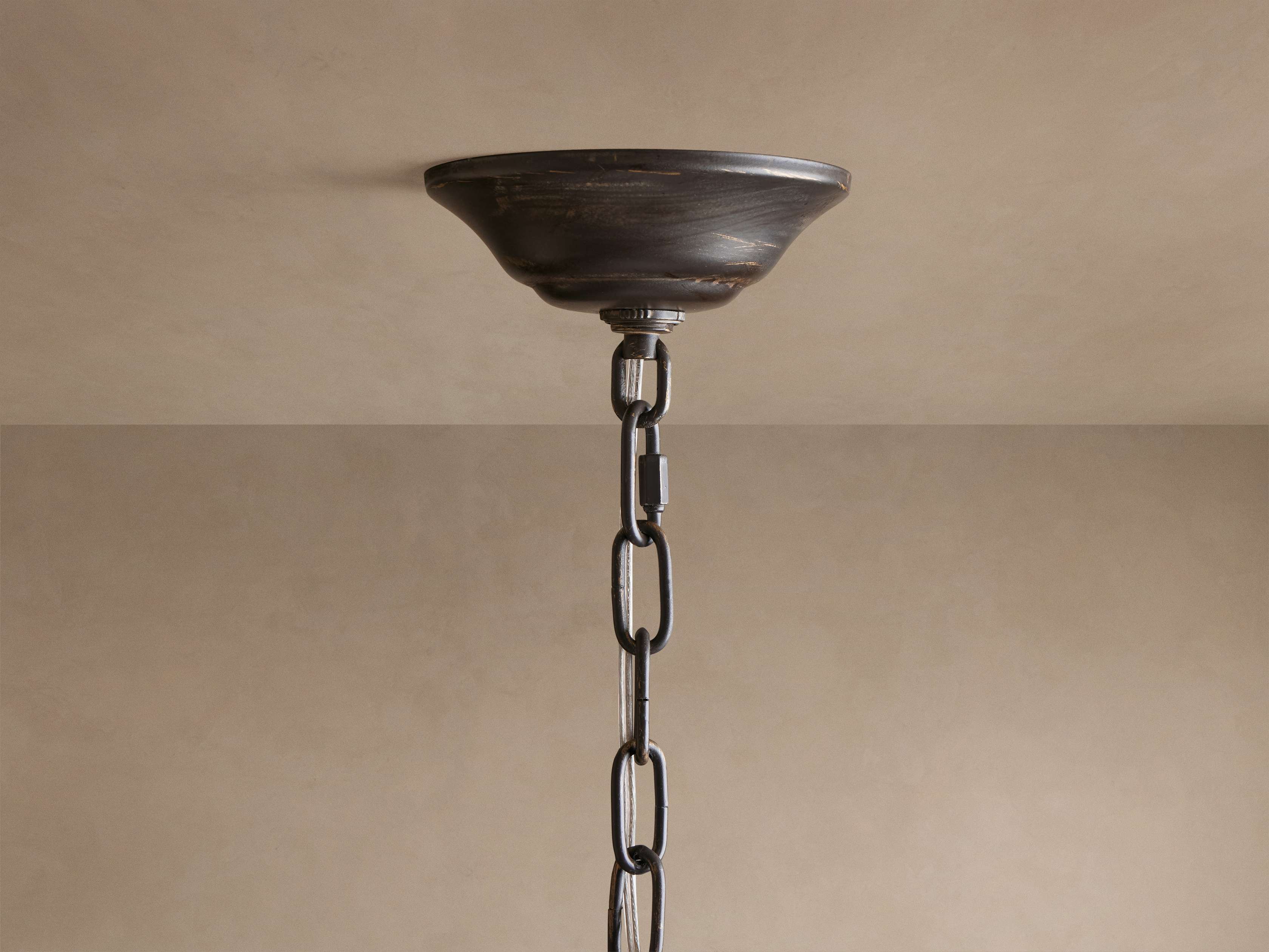 Nicoletta Round Chandelier - BRONZE36"Blushlighting