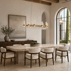 Nido Crystal Linear Chandelier - Blushlighting