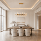 Nido Crystal Linear Chandelier - Blushlighting