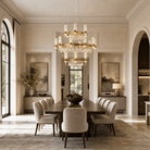 Nido Crystal Trio Chandelier - Blushlighting