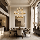 Nido Crystal Trio Chandelier - Blushlighting