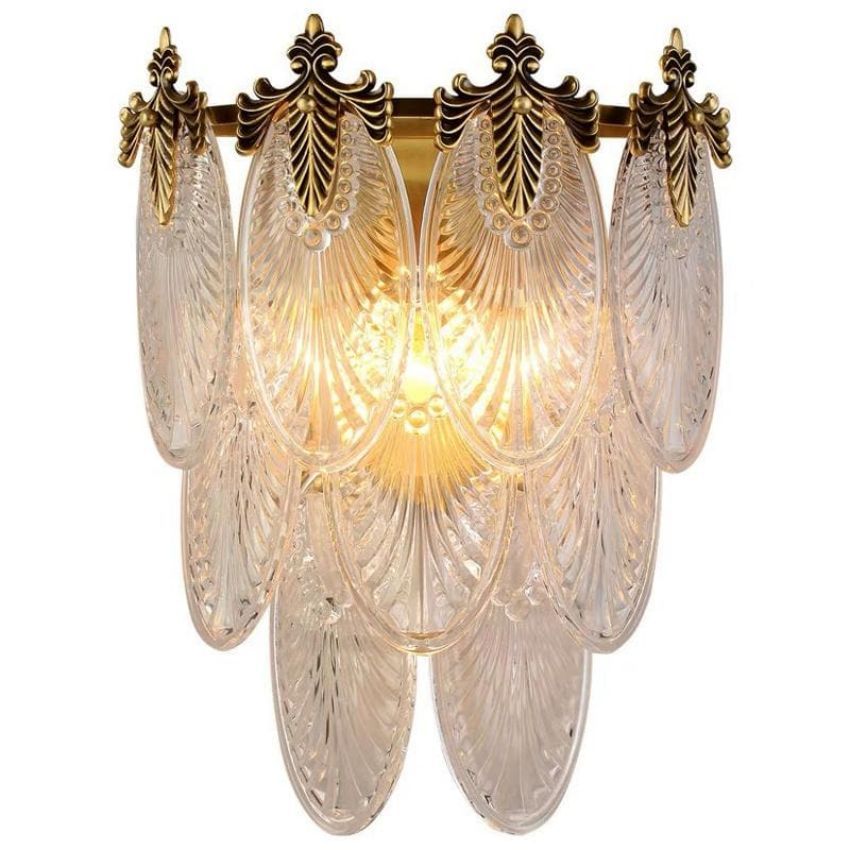 Nimbus Classic Retro Art Crystal Wall Lamps - Blushlighting