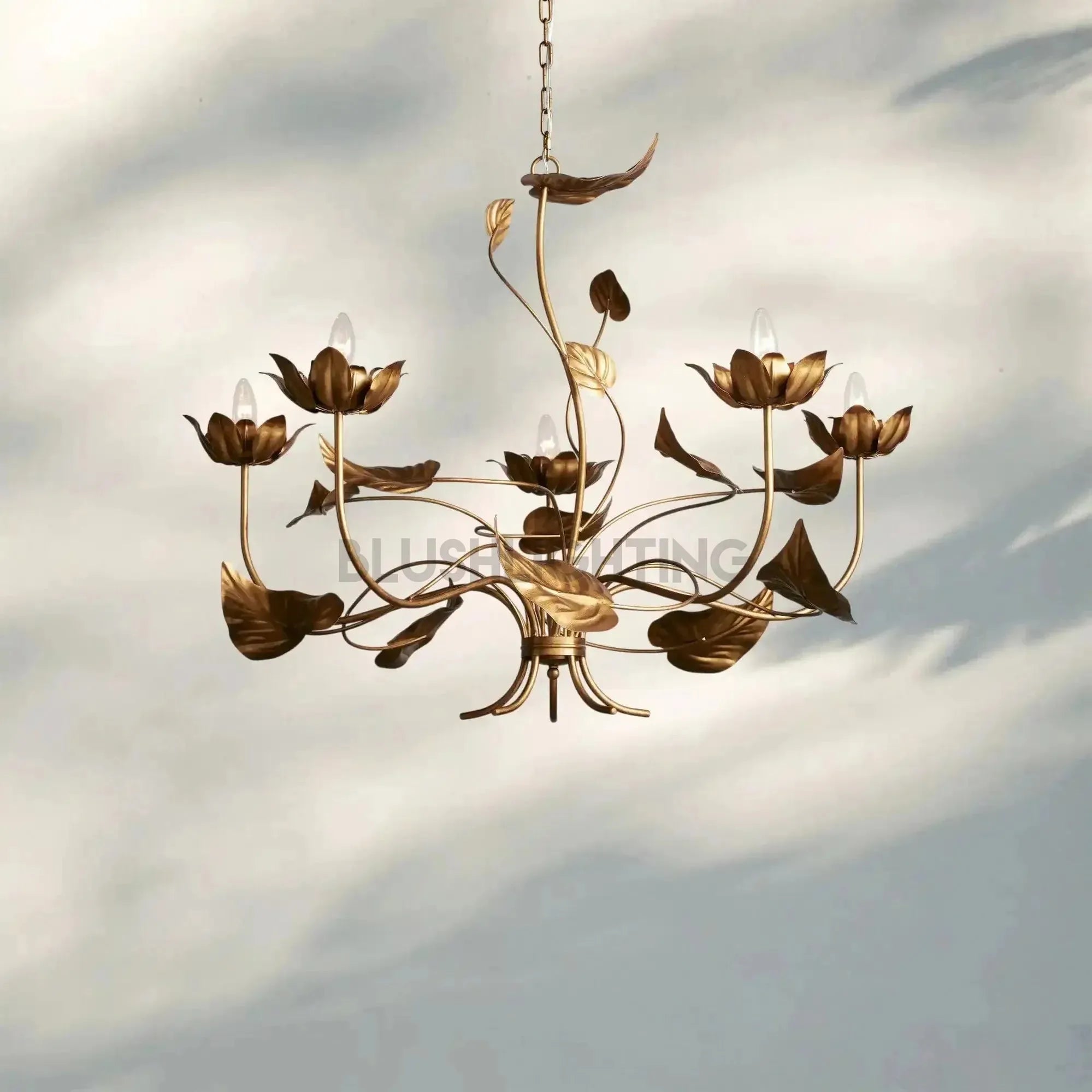 Ninfea Chandelier - 49"Blushlighting