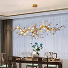 Noa Flower Branch Chandelier - L47.24” (120 cm)Warm White 3000KBlushlighting