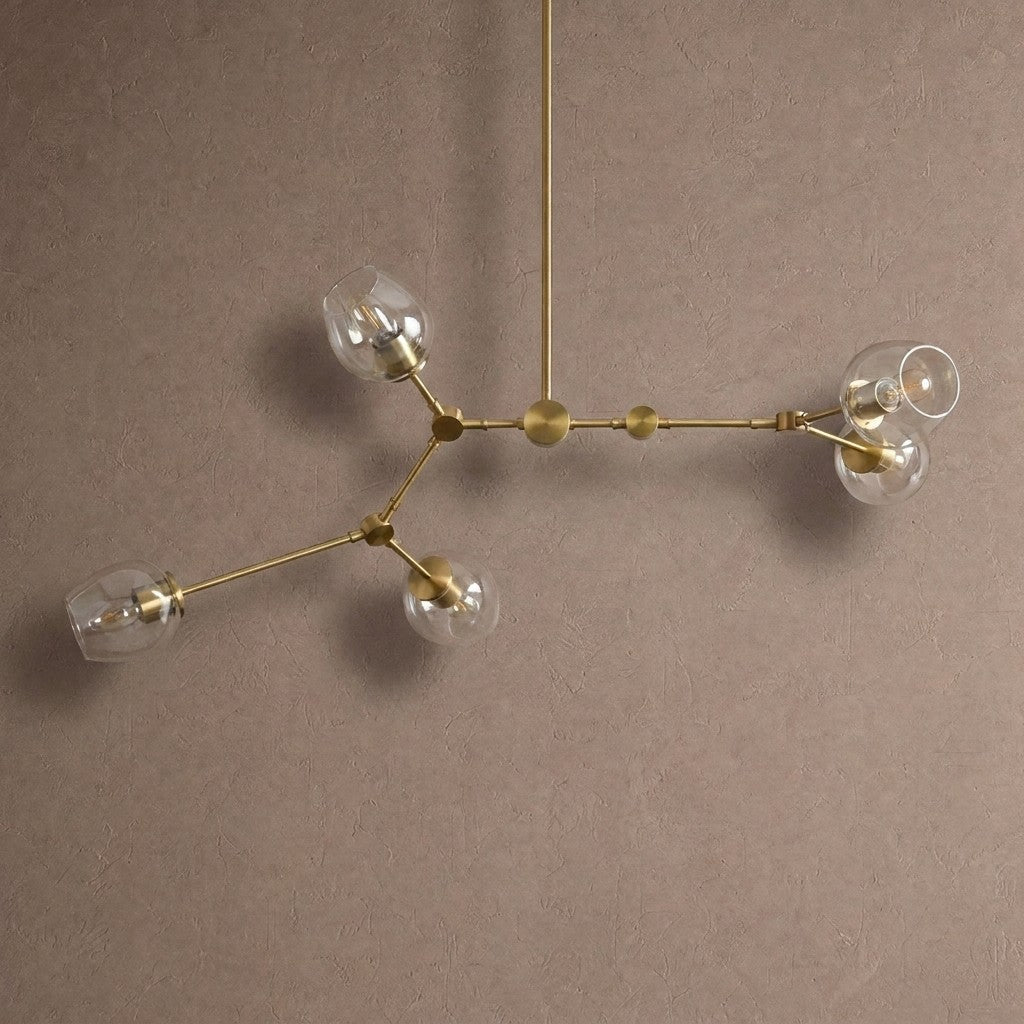 Noella Chandelier - BrassBlushlighting