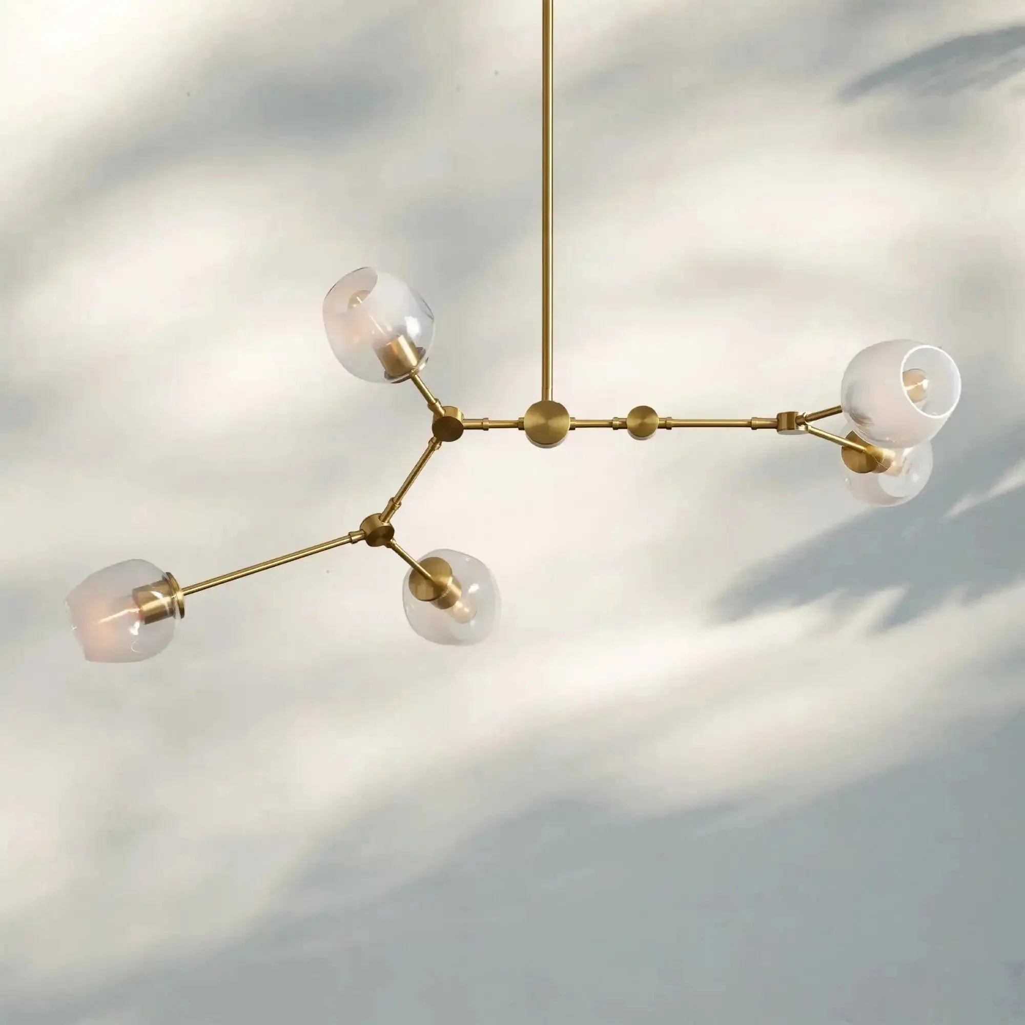 Noella Chandelier - BrassBlushlighting