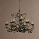Noemi Round Chandelier - GOLD48"Blushlighting