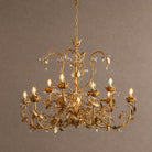 Noemi Round Chandelier - GOLD48"Blushlighting