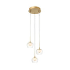 Nona Modern LED Pendant - 1 LightMatte BlackBlushlighting