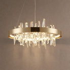 Nora Round Crystal Pendant Light - Ø23.6" × H9.8" (Ø60 × H25 cm)Blushlighting