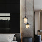 Nordic Alabaster and Brass Minimalist Pendant Light - Style ABlushlighting