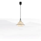 Nordic Alabaster and Brass Minimalist Pendant Light - Style DBlushlighting