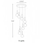 Nordic Extra Large Minimalist Long Pendant Light for High Ceiling Staircase-