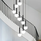 Nordic Extra Large Minimalist Long Pendant Light for High Ceiling Staircase-